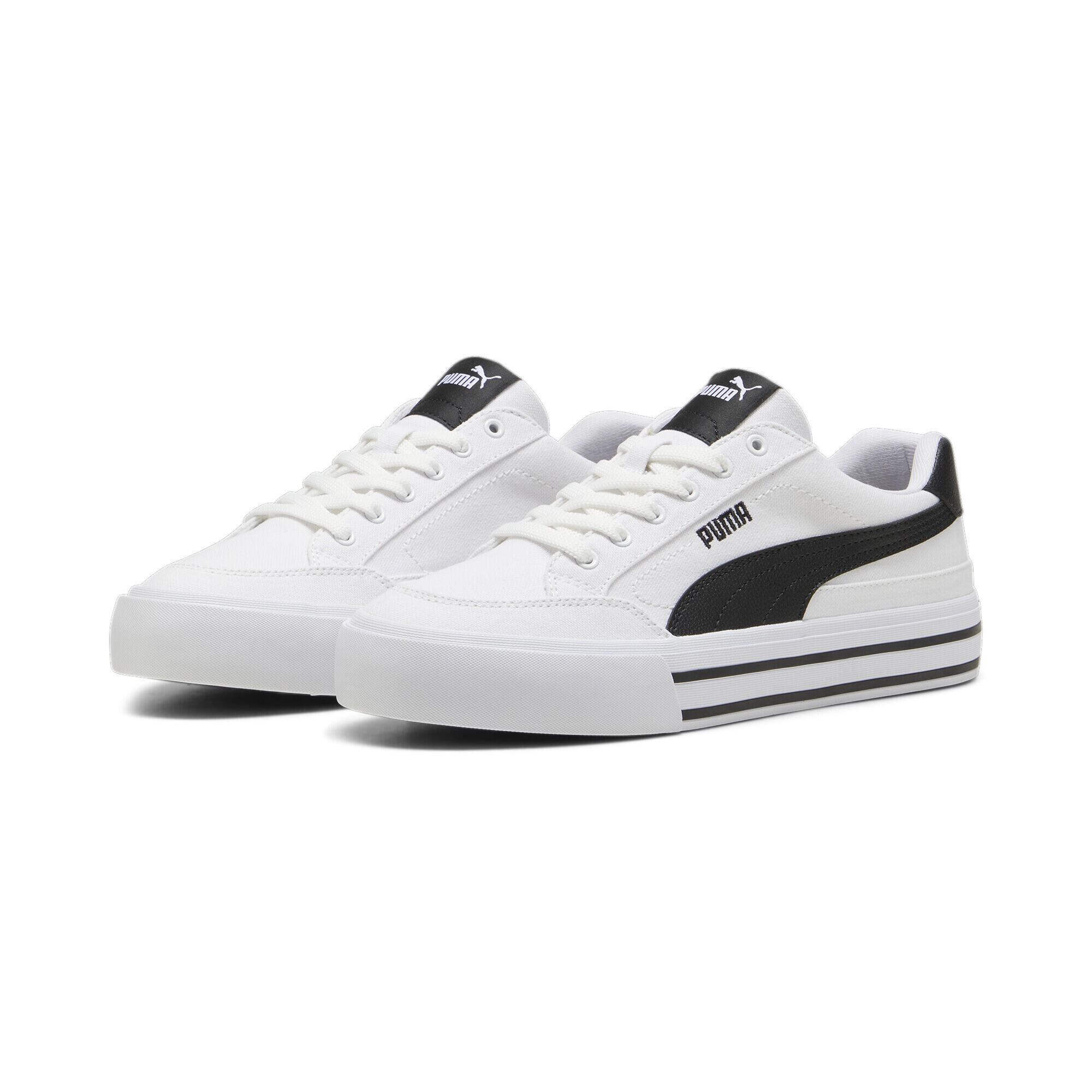 Calçado adulto caminhada Plataforma Court Classic Vulcanised Formstrip PUMA 2/7