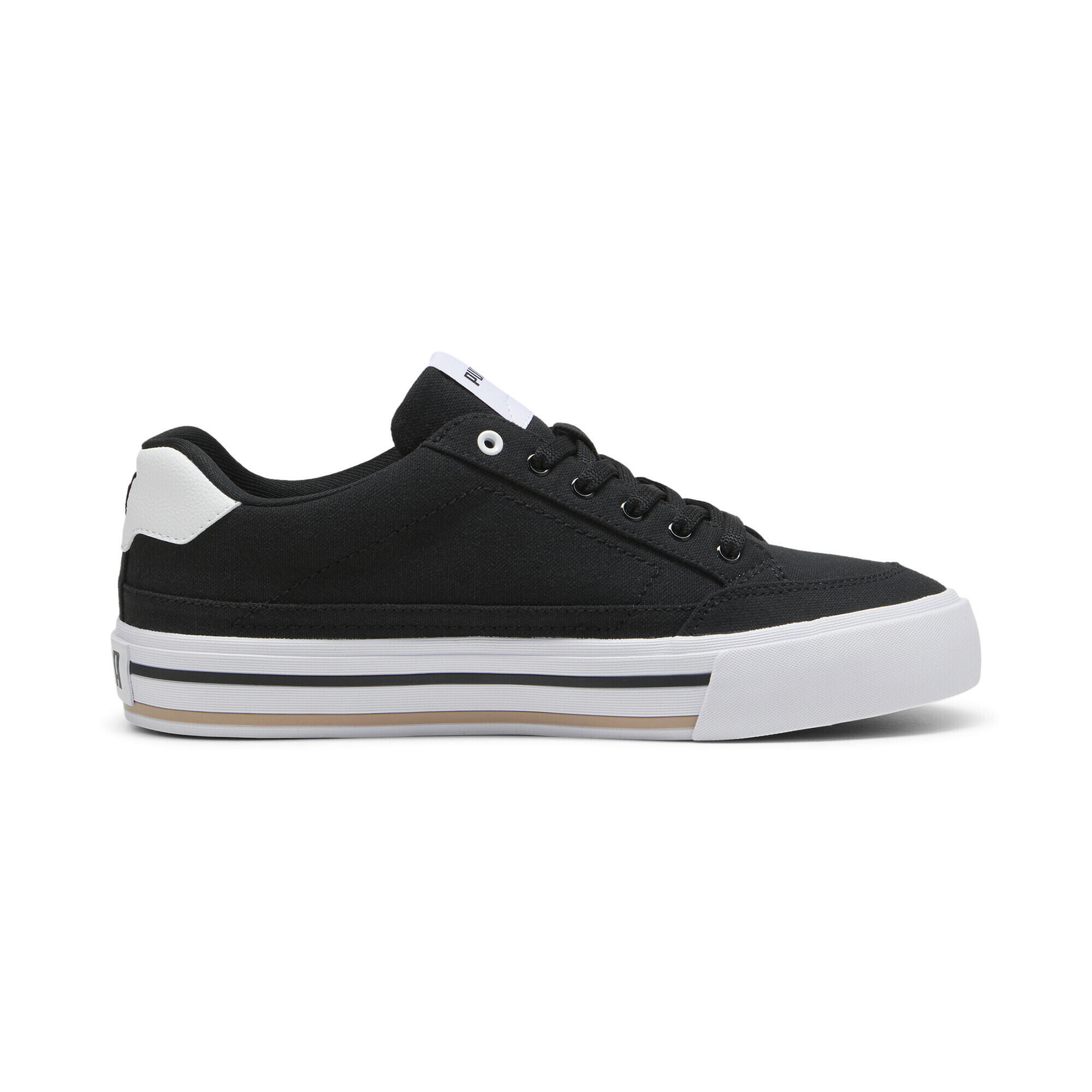 Sneakers Court Classic Vulcanised Formstrip Unisexe PUMA Black White 7/7