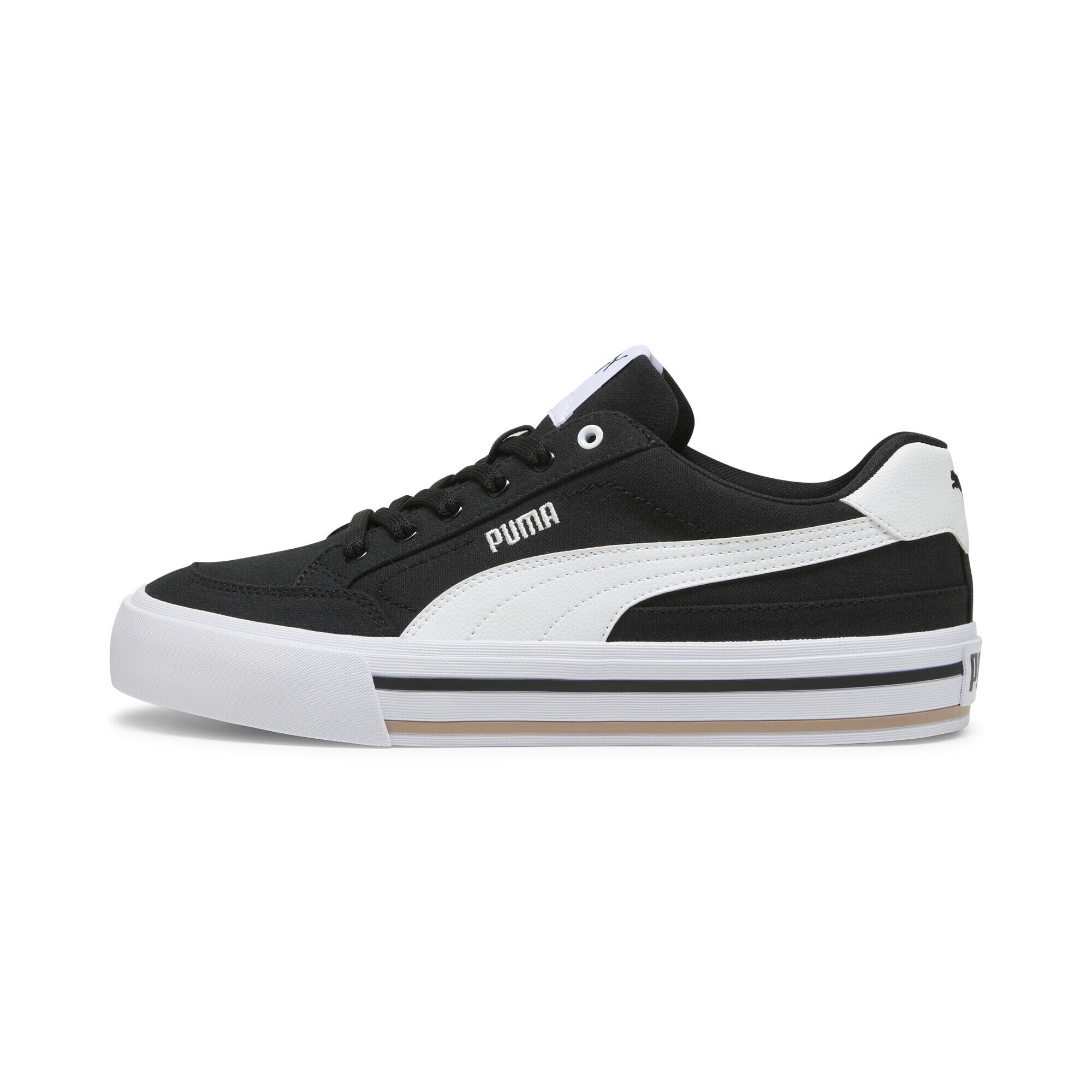 Sneakers Court Classic Vulcanised Formstrip Unisexe PUMA Black White 5/7