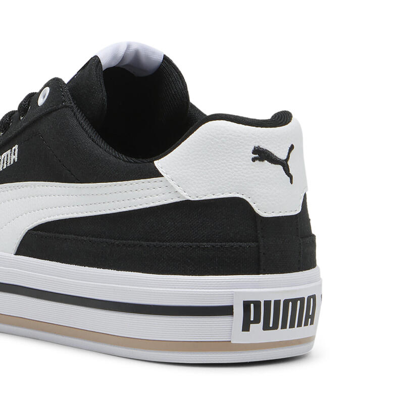 Încălțăminte Mers Adulți Court Classic Vulcanised Formstrip, Negru PUMA