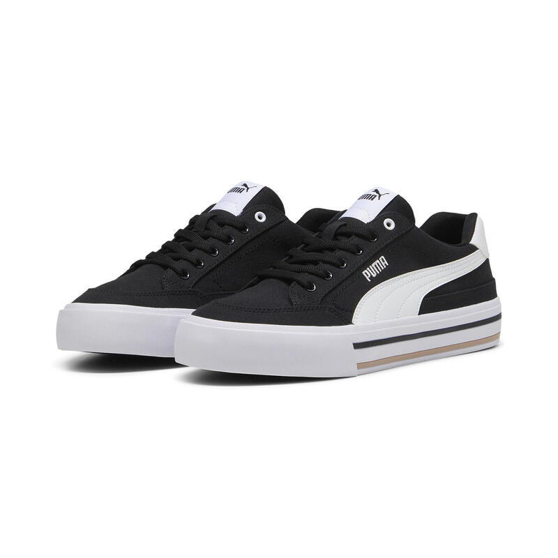 Încălțăminte Mers Adulți Court Classic Vulcanised Formstrip, Negru PUMA