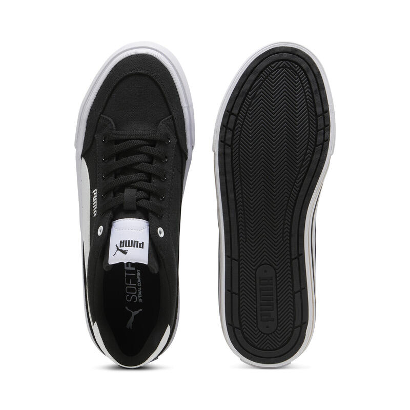Încălțăminte Mers Adulți Court Classic Vulcanised Formstrip, Negru PUMA