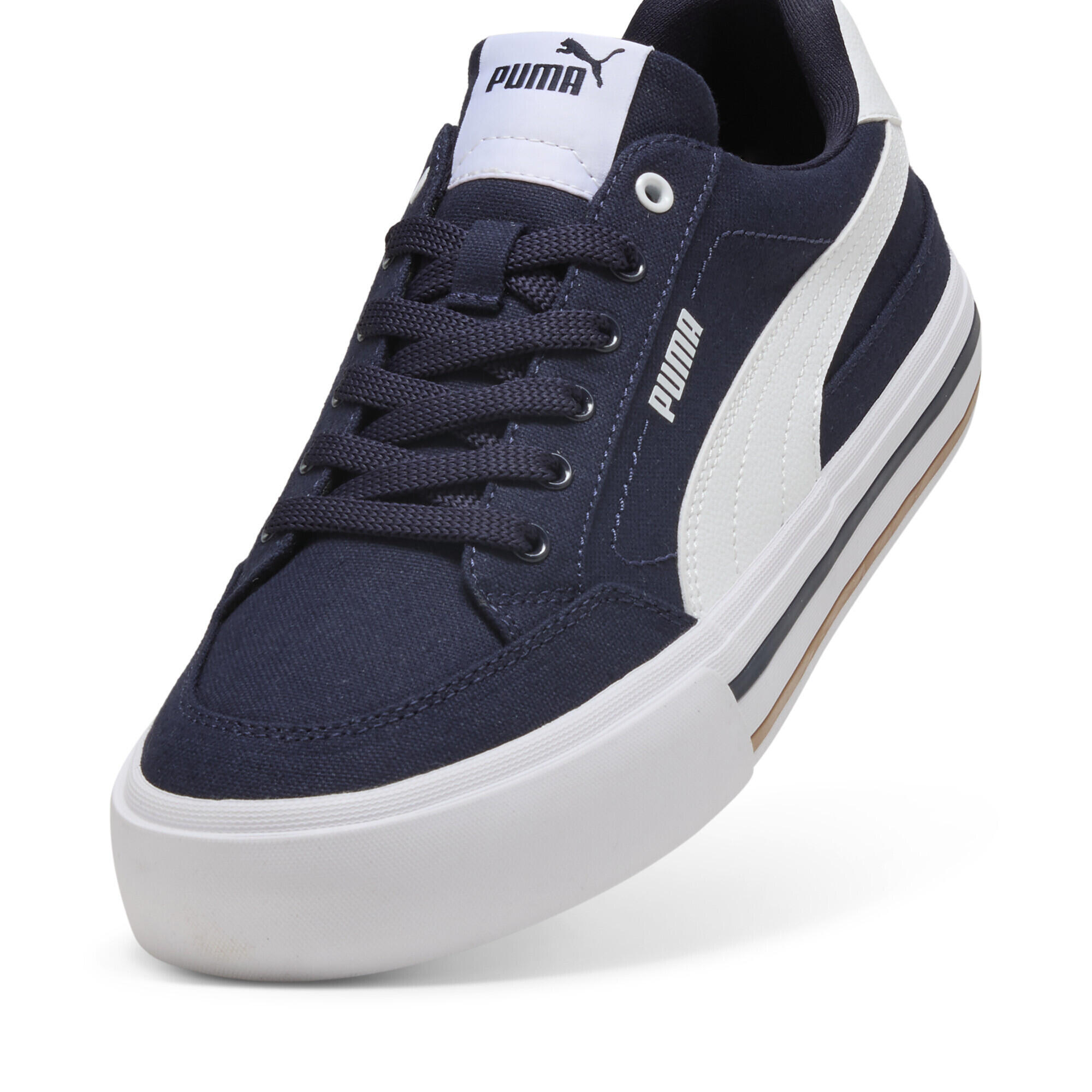 Sneakersy unisex Court Classic Vulcanised Formstrip PUMA New Navy White Blue 6/7