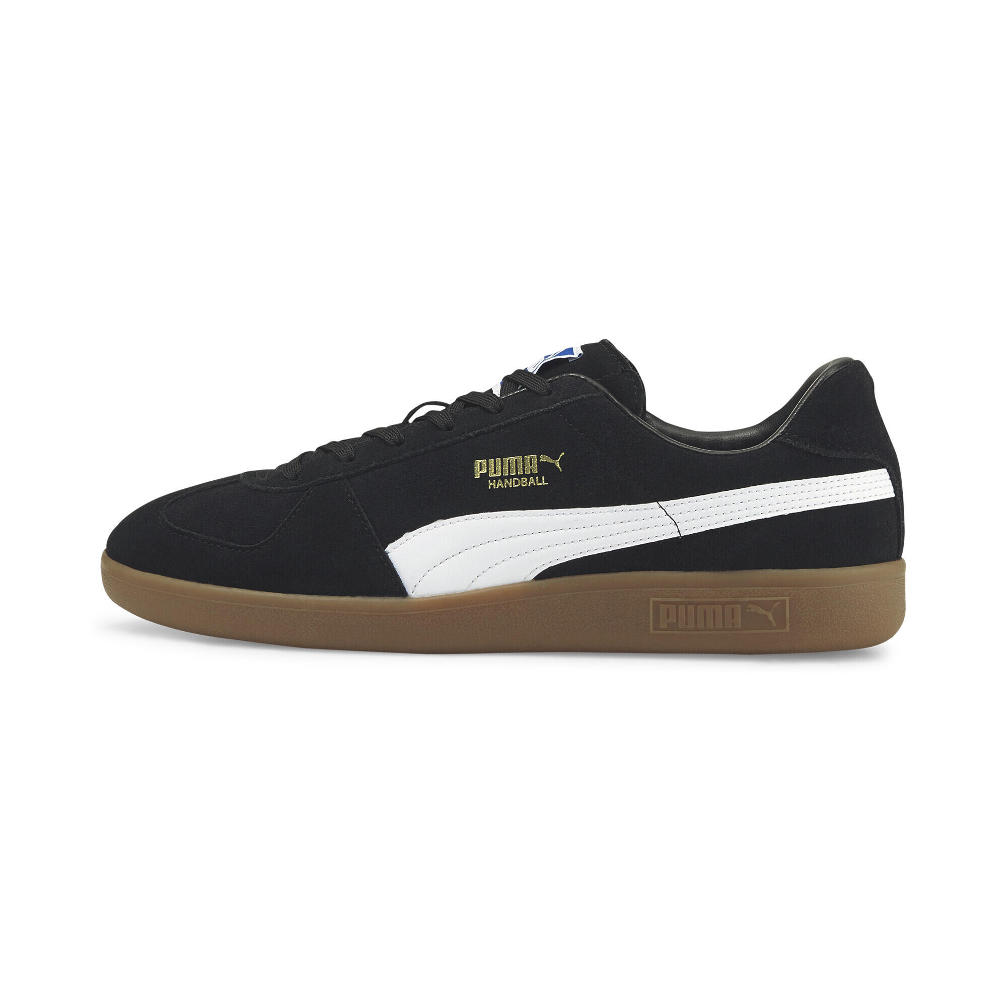 Scarpe PUMA Handball PUMA Black White Gum Beige 3/7