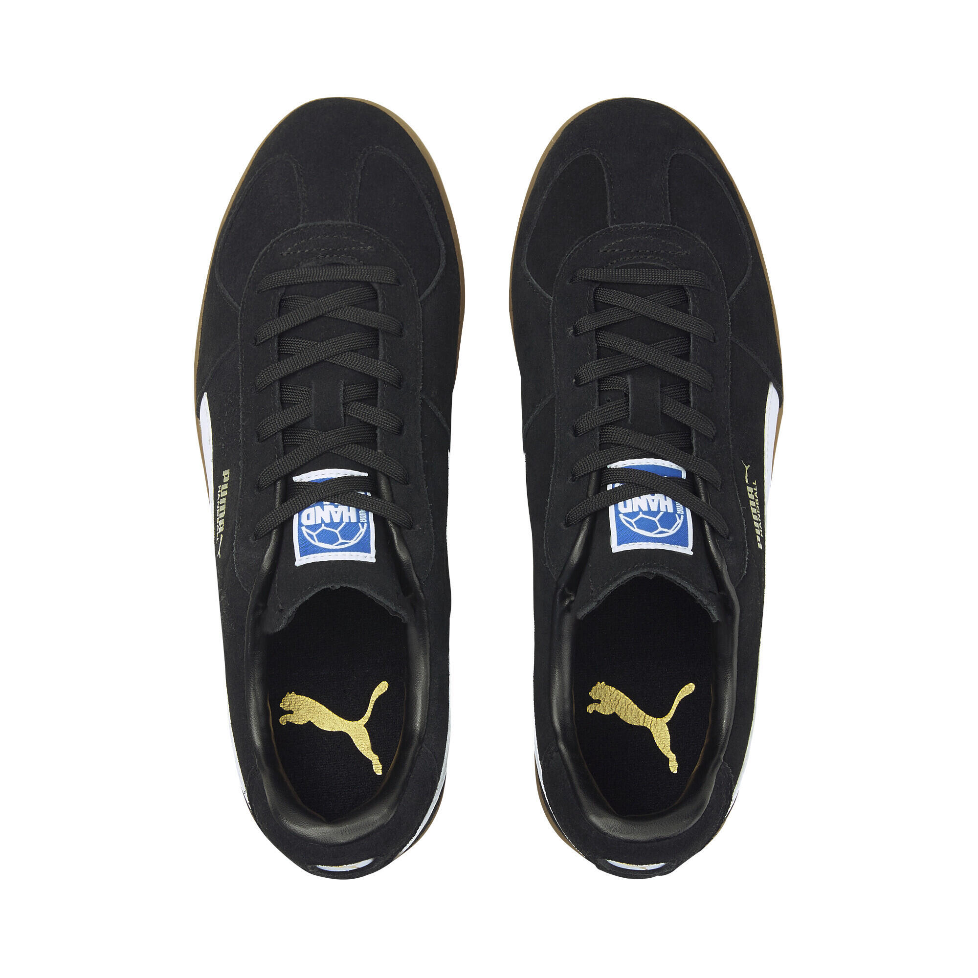 Scarpe PUMA Handball PUMA Black White Gum Beige 6/7