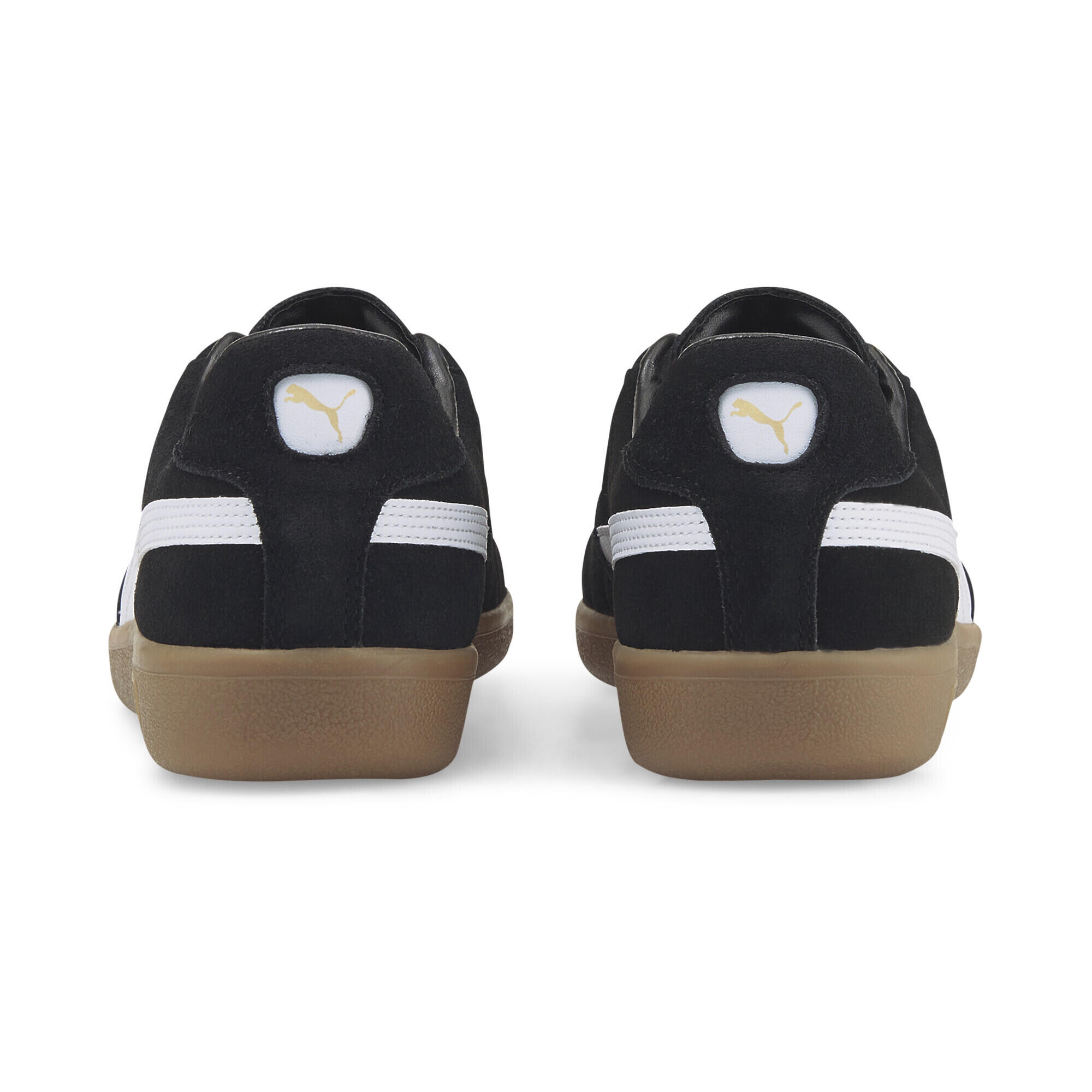Scarpe PUMA Handball PUMA Black White Gum Beige 2/7