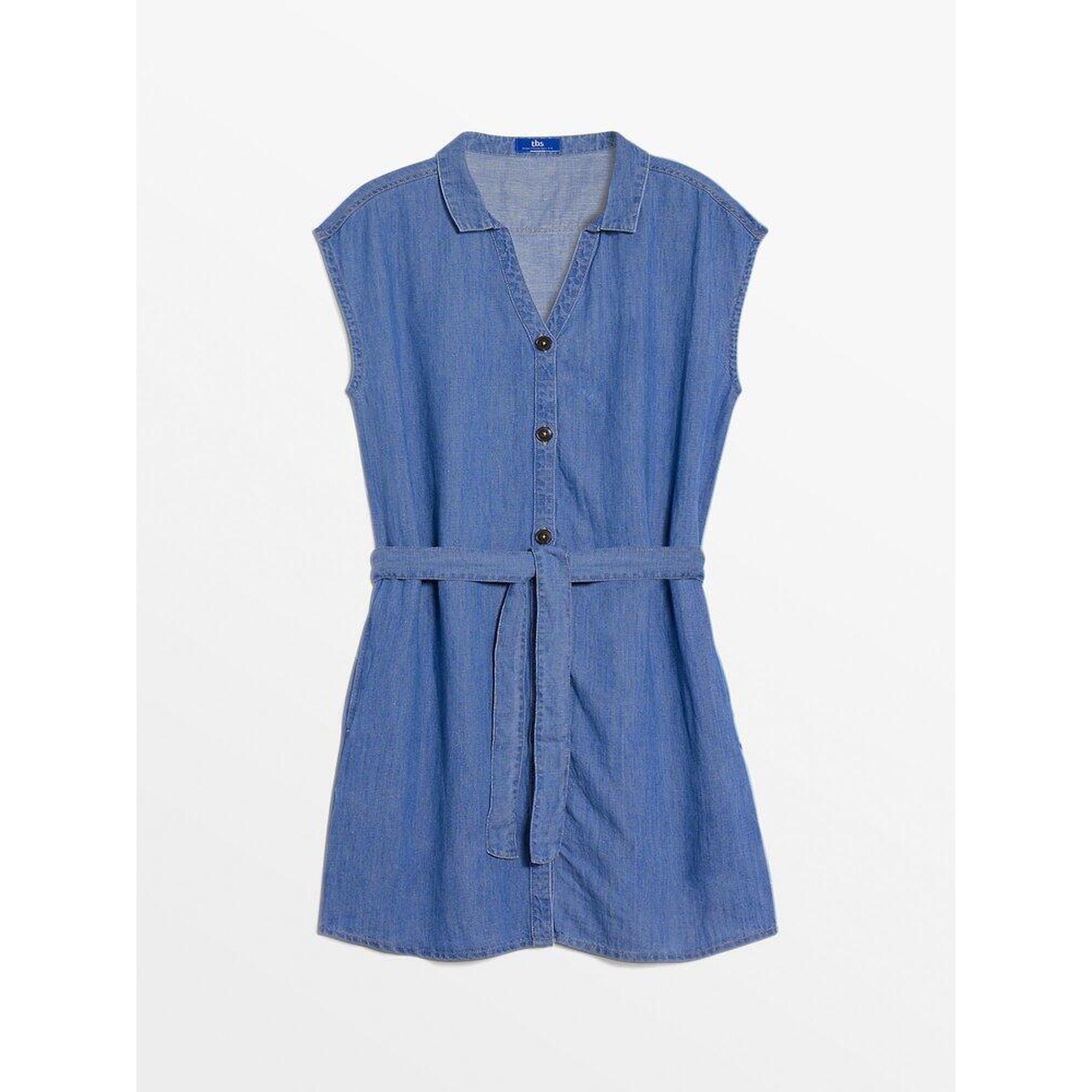 Robe courte Femme - MALOEROB19012 Chambray