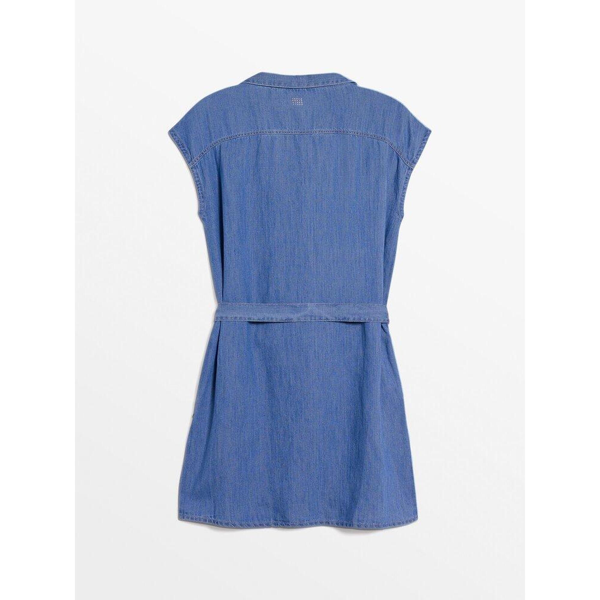 Robe courte Femme - MALOEROB19012 Chambray