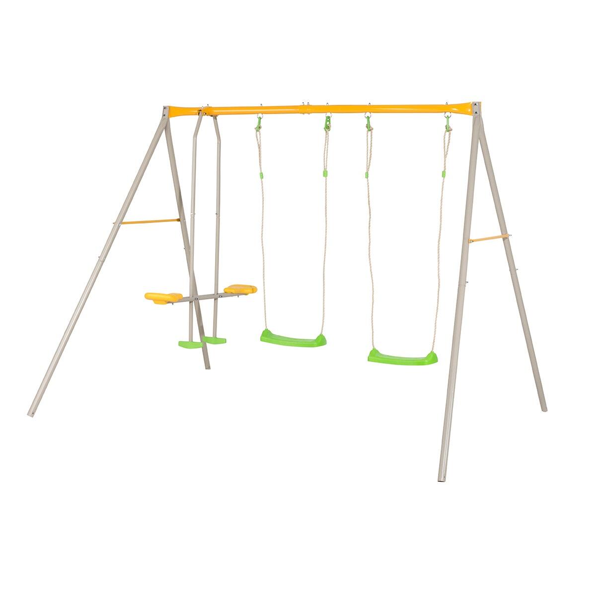 Portique métal 1,90 m Agility BRIOSO 4 enfants 1/7