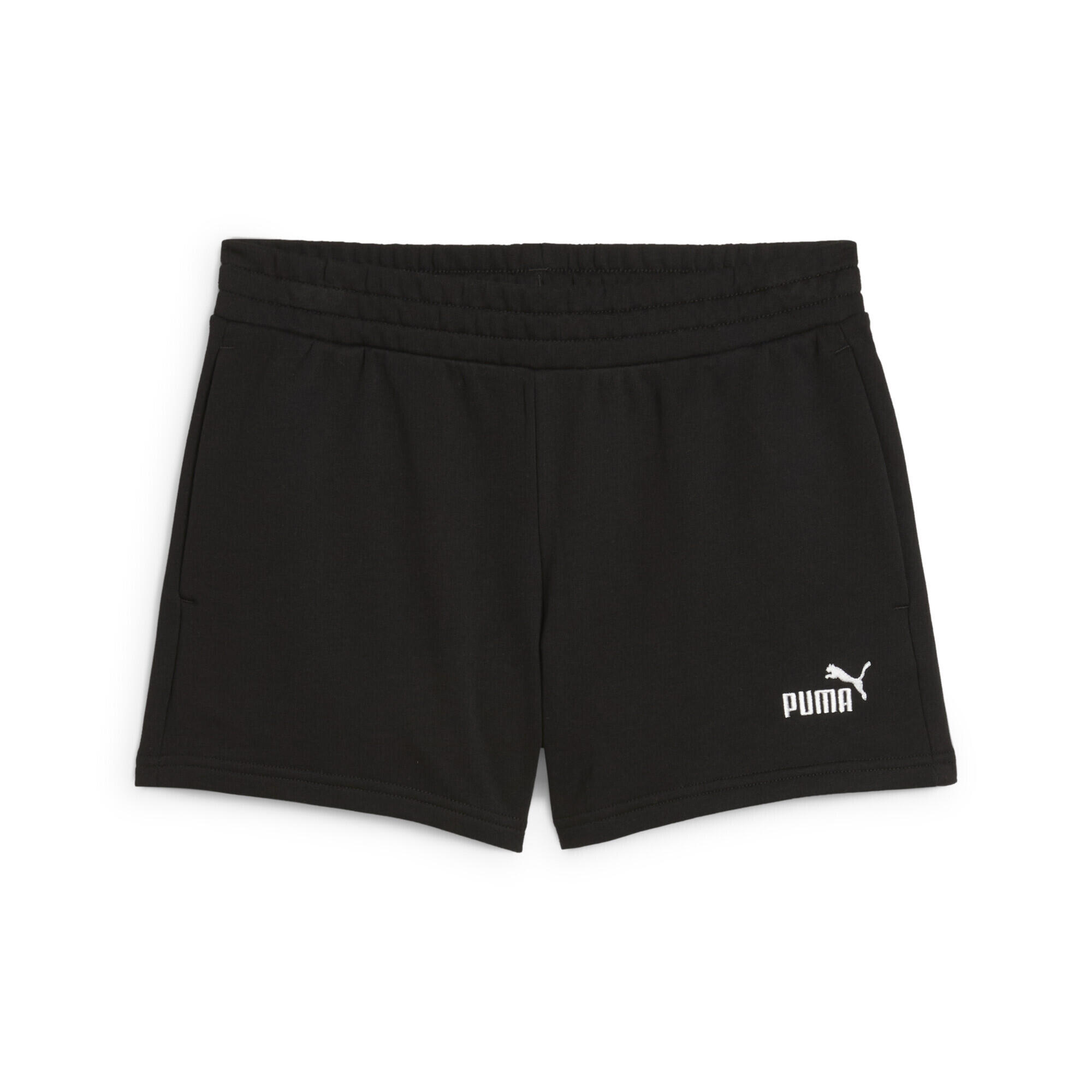 Puma - Short 4'' À Petit Logo n° 1 Logo Ess Femme Puma - Short - Gris|mauve|noir - S - Decathlon