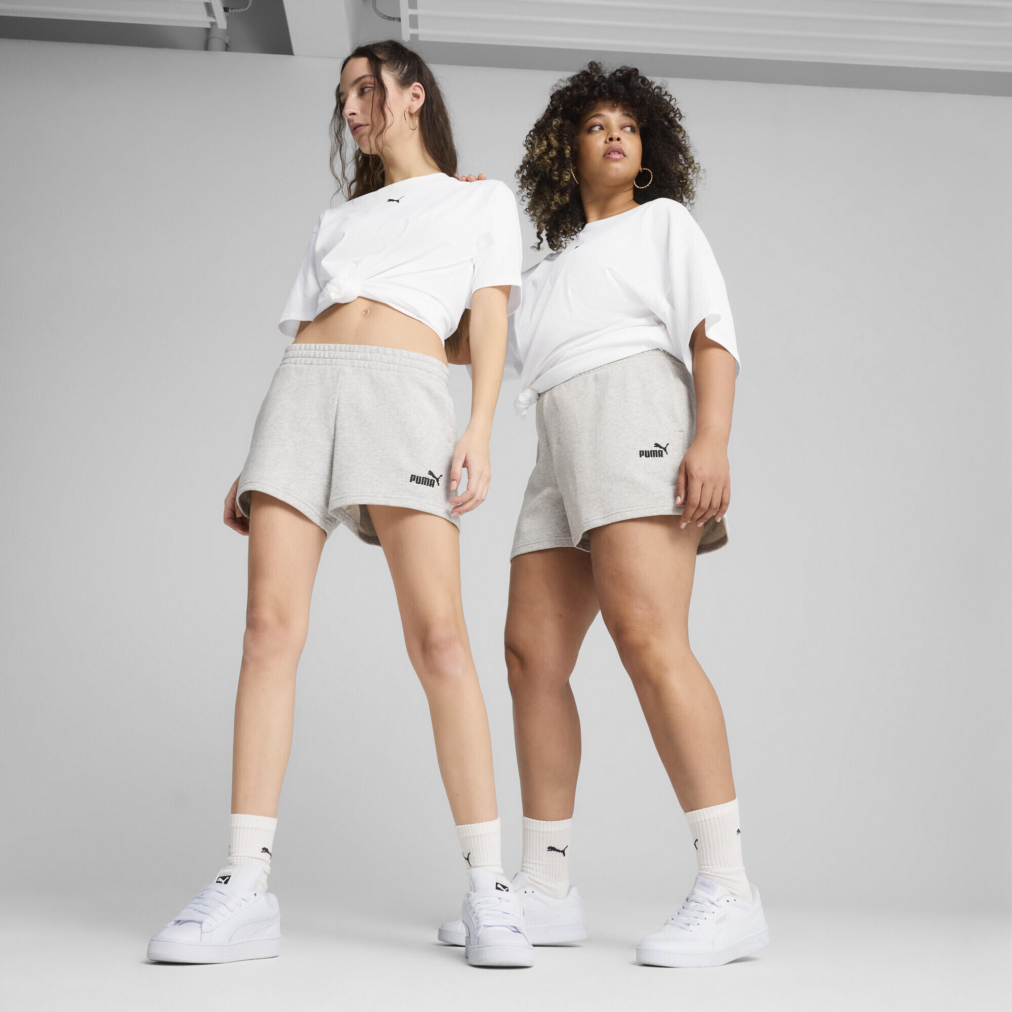 Caminhada na natureza mulher calções Ess Small No. 1 Logo PUMA 2/7