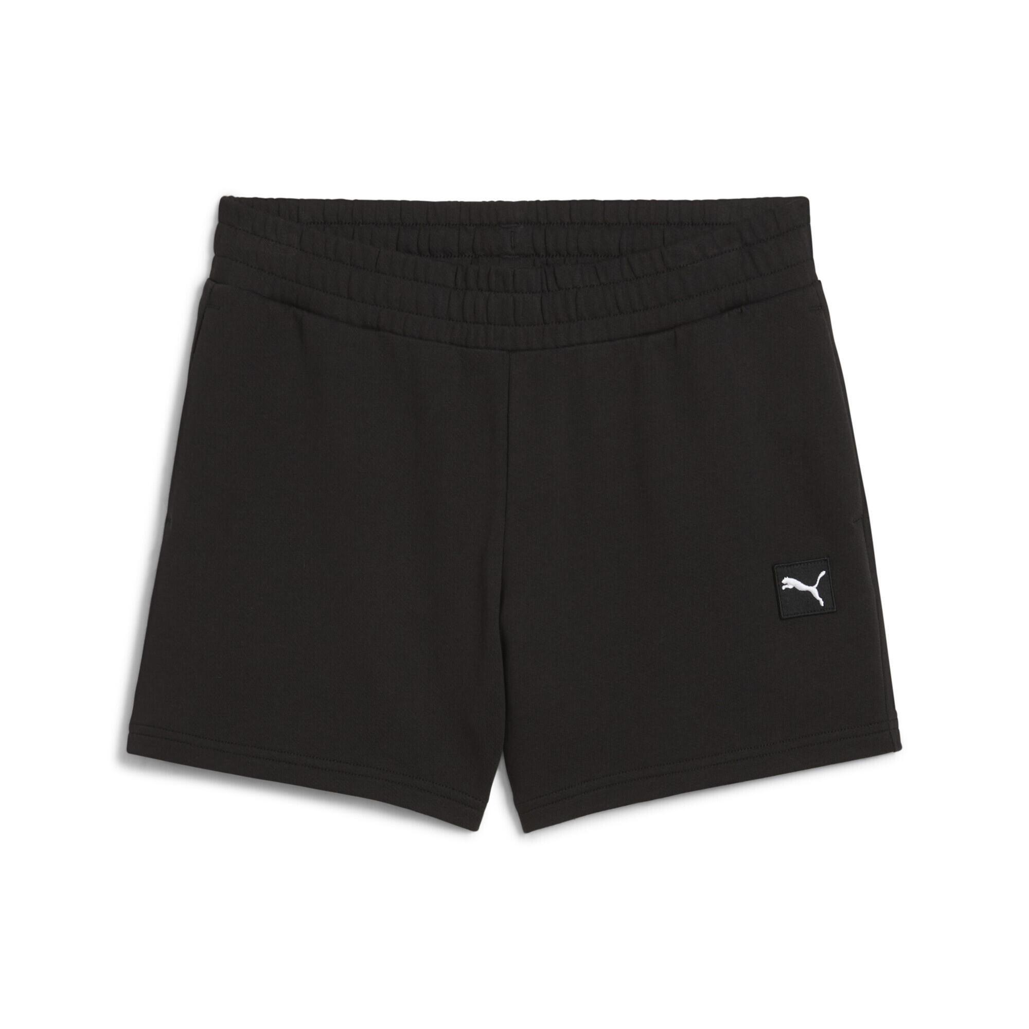 PUMA ESS ELEVATED 5" Shorts mit mittelhohem Bund Damen PUMA Black