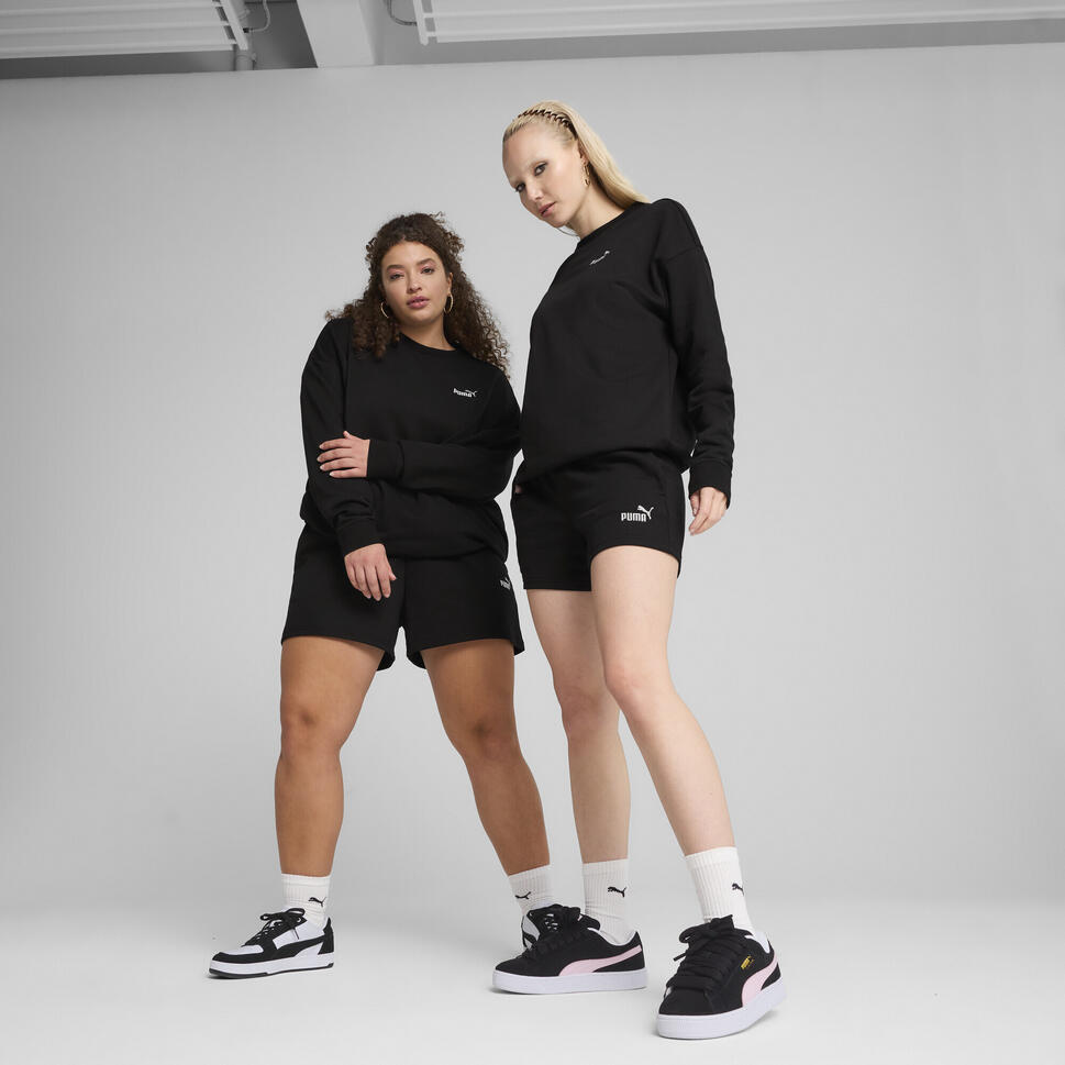 Damskie szorty z małym logo No. 1 ESS 4'' PUMA Black