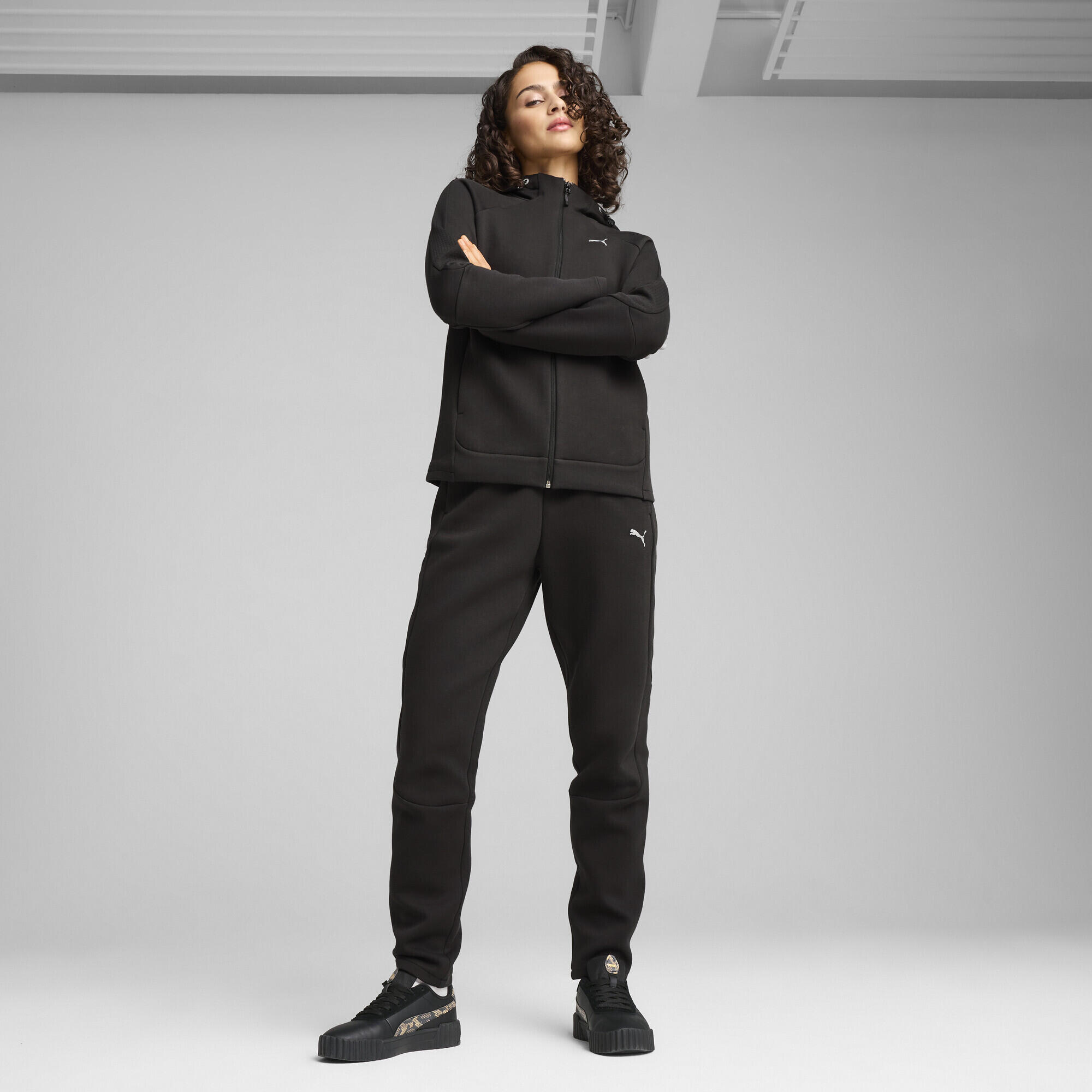 Dámské turistika kalhoty Evostripe PUMA Black 4/7