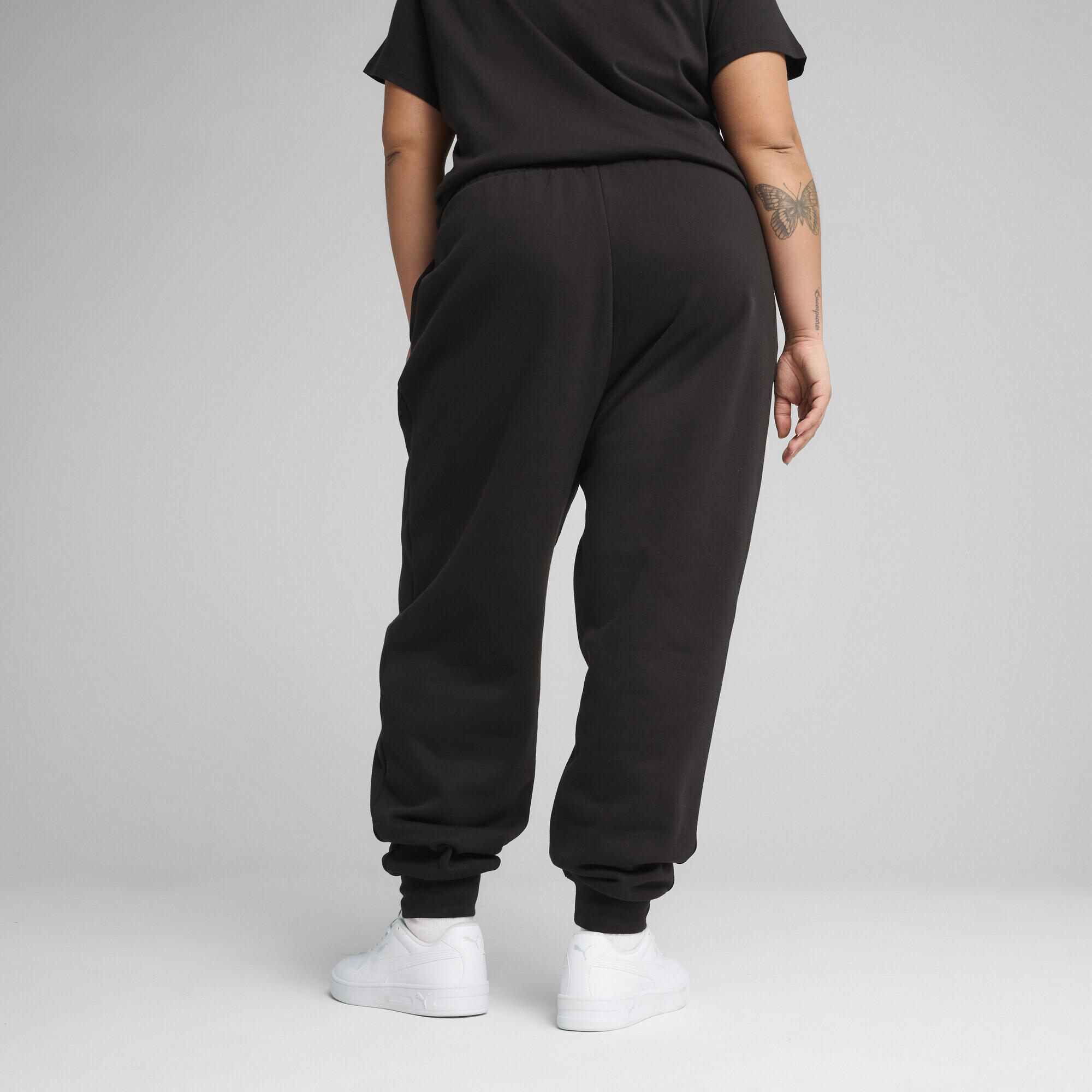Pantalon de survêtement confort à taille haute et petit logo N° 1 ESS Femme PUMA 5/7