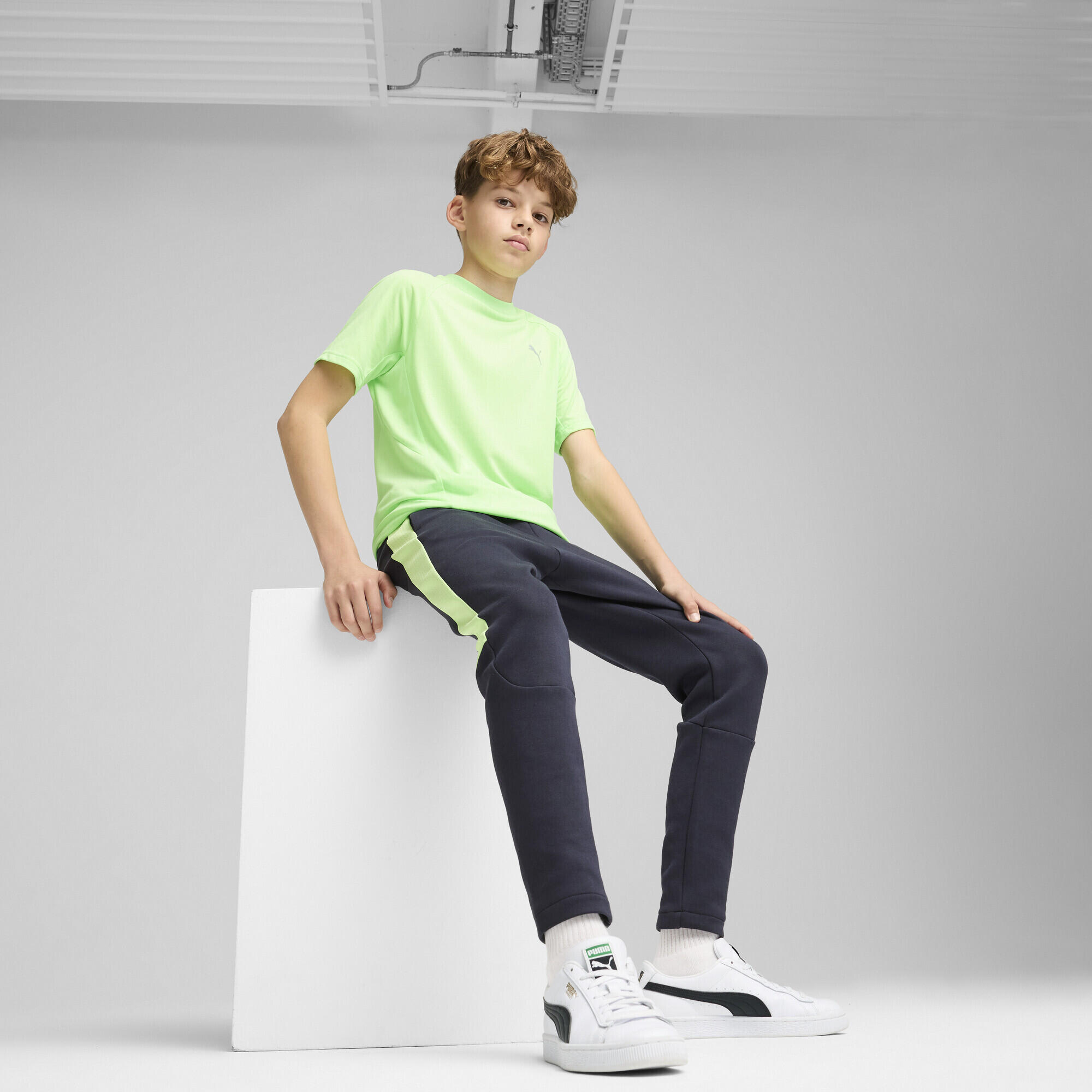 Pantalon Evostripe Enfant et Adolescent PUMA New Navy Blue 4/7