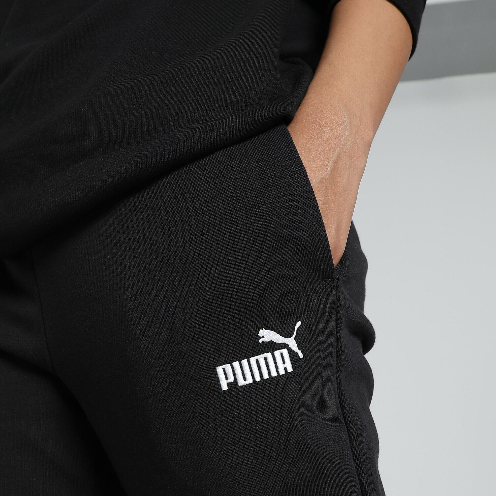 ESS Small No. 1 Logo Jogginghose Damen PUMA Black 4/7