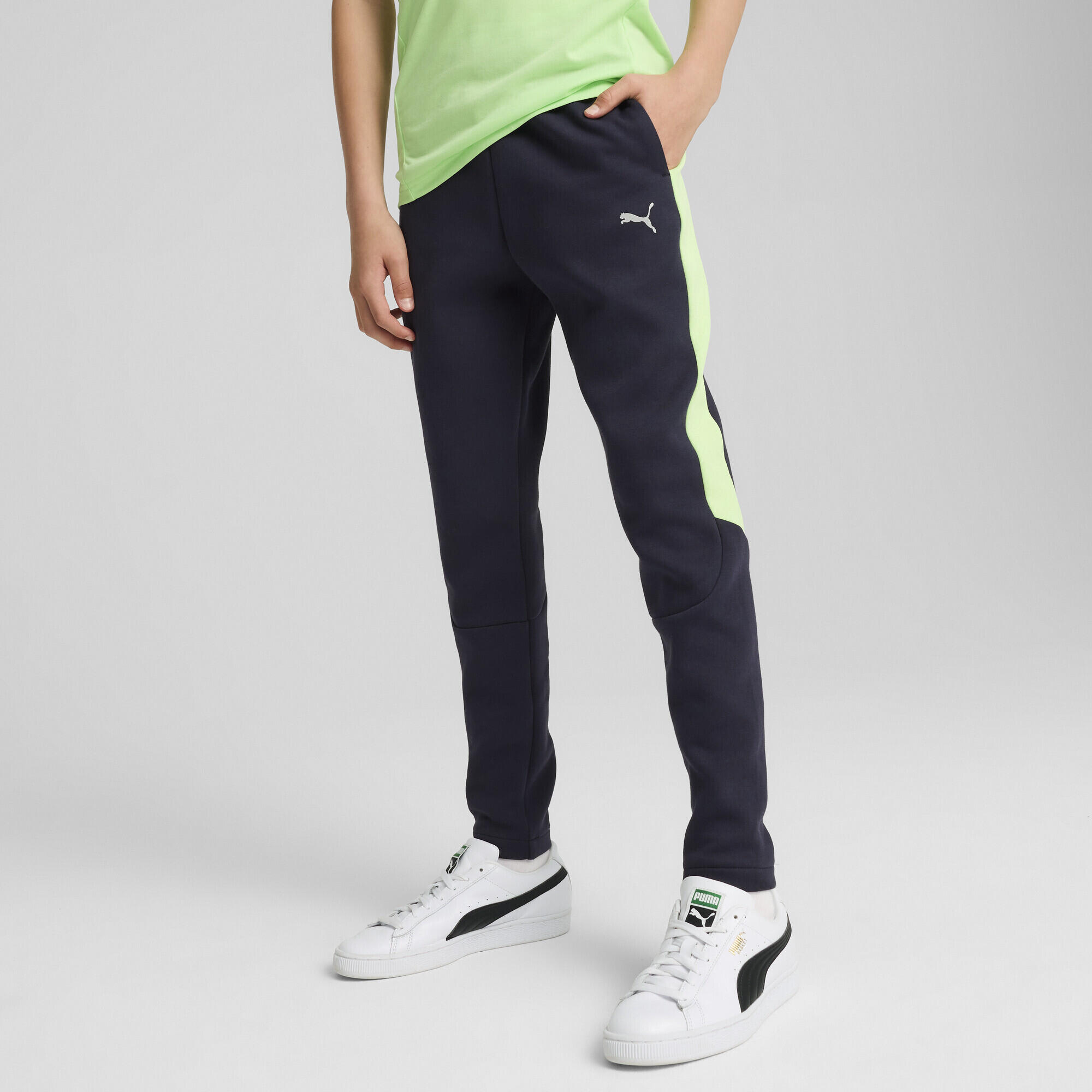 Pantalon Evostripe Enfant et Adolescent PUMA New Navy Blue 2/7
