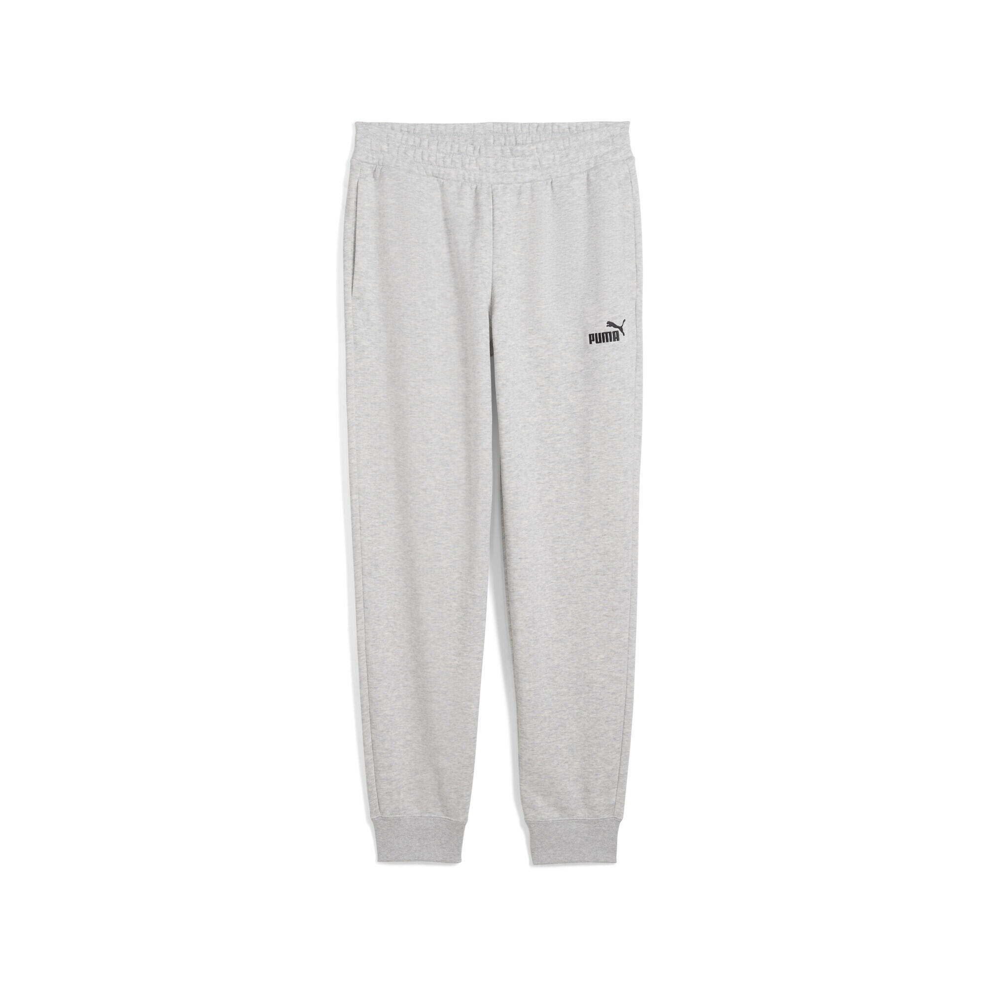 PUMA Pantalones de chándal ESS Small No. 1 Logo Mujer PUMA Light Gray Heather