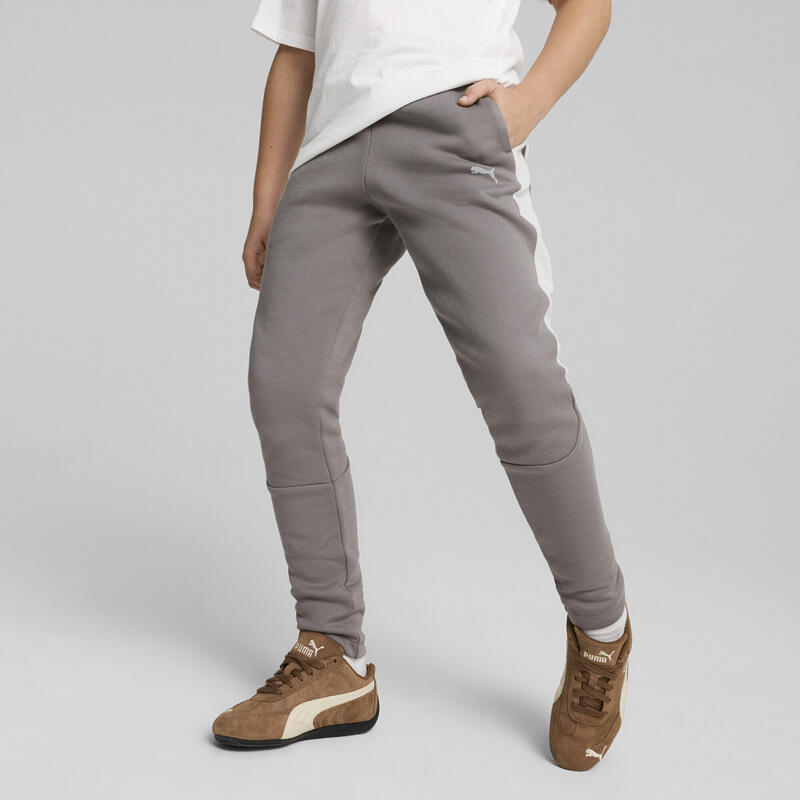Evostripe Pants Youth PUMA Cast Iron Gray