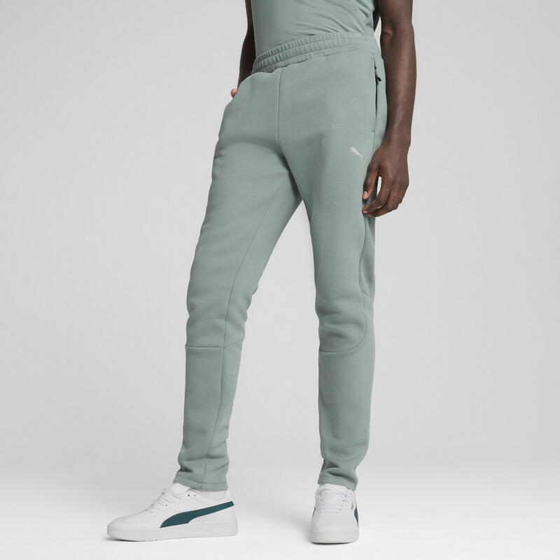 Męskie spodnie EVOSTRIPE PUMA Green Moon