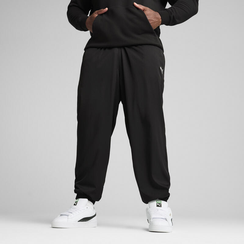 Pantalon Bărbați Regular Fit Twill Regular Length Medium Rise Essentials Gewebte