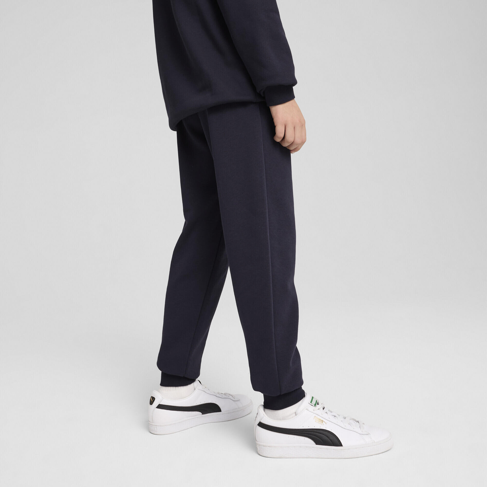 Pantaloni della tuta con logo ESS N. 1 per ragazzi PUMA New Navy Blue 3/7