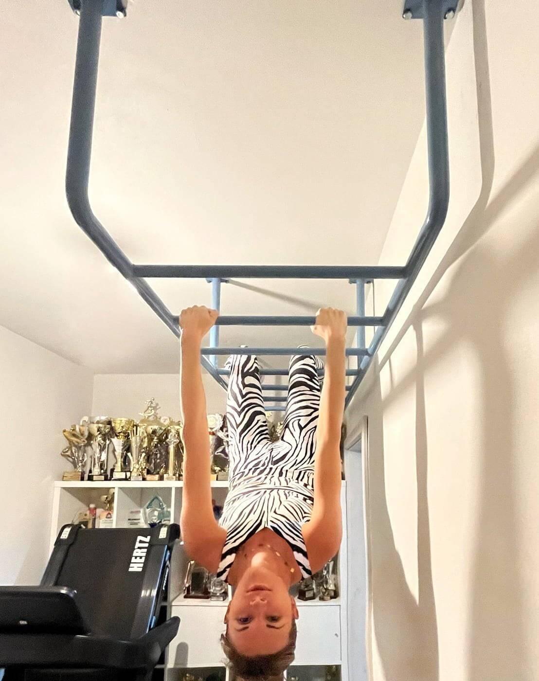 Drabinka gimnastyczna sufitowa Slim 55 cm 4/5