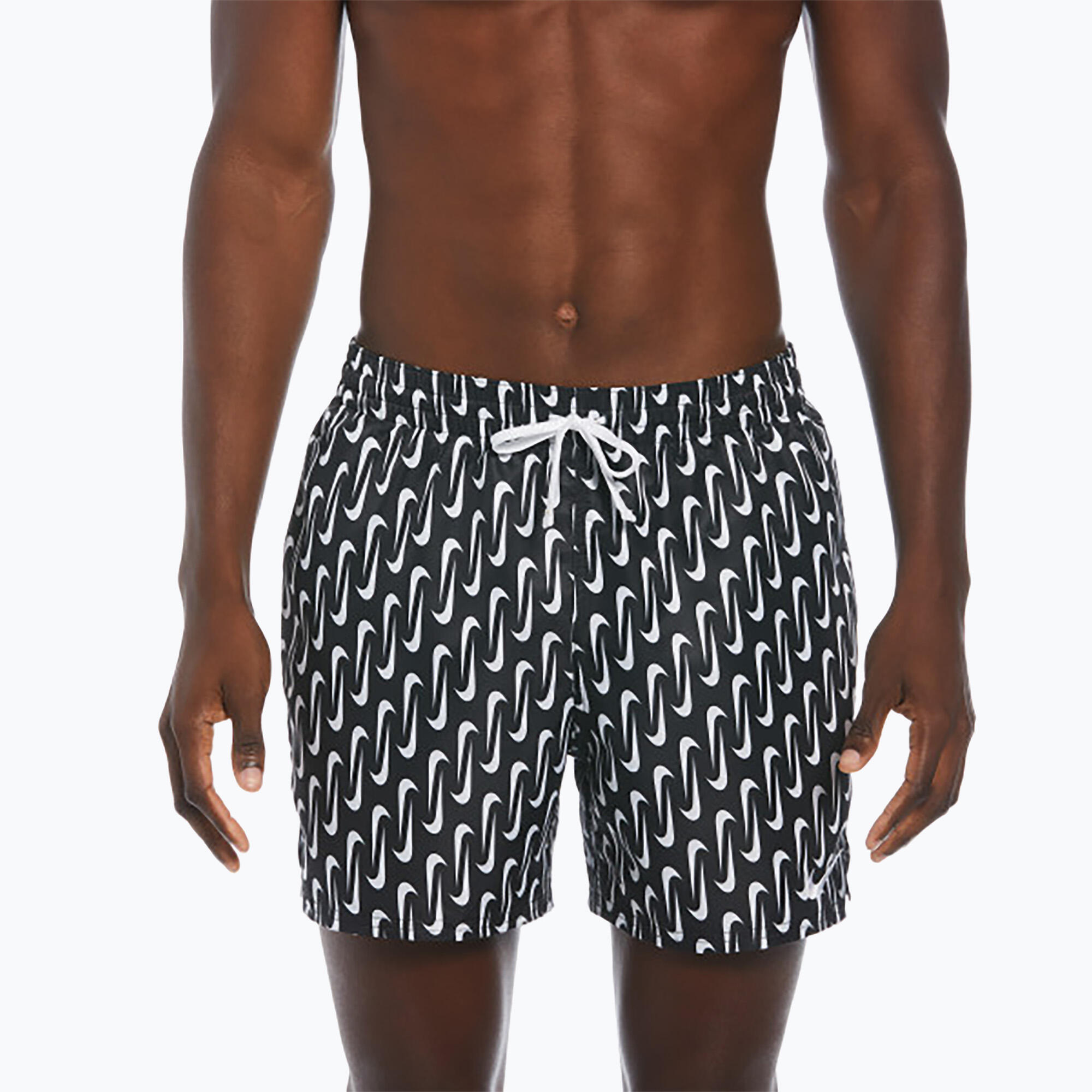 Nike - Short De Bain Homme Swoosh Link 5" Volley Nike - Short - Noir - 44 L - Decathlon