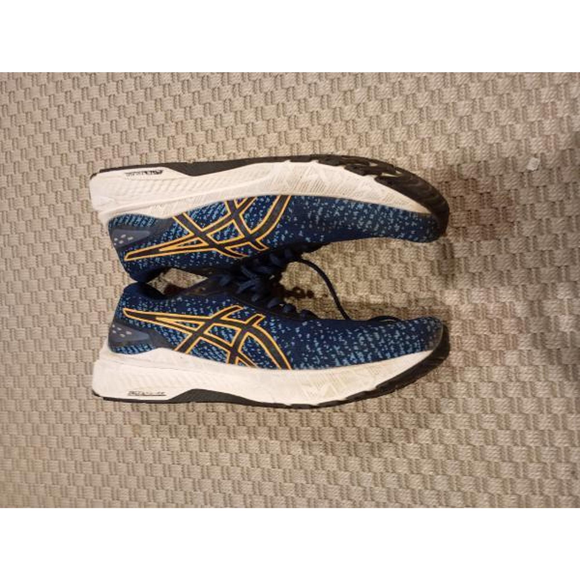 Entre Particuliers - CHAUSSURE DE RUNNING HOMME ASICS - GEL-GLYDE 4 BLEU JAUNE