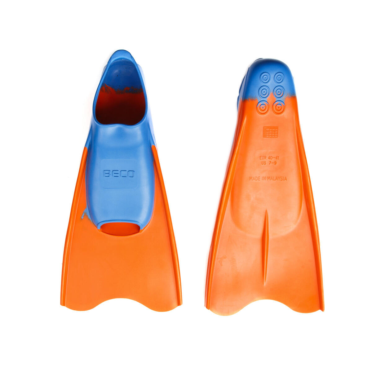 Beco Swim Fins | Short | Blue/orange 34-35 3/3