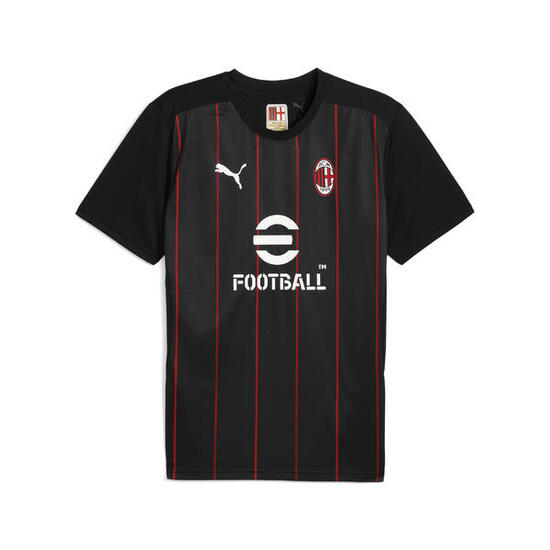 Maglia pre-partita AC Milan da uomo PUMA Black For All Time Red