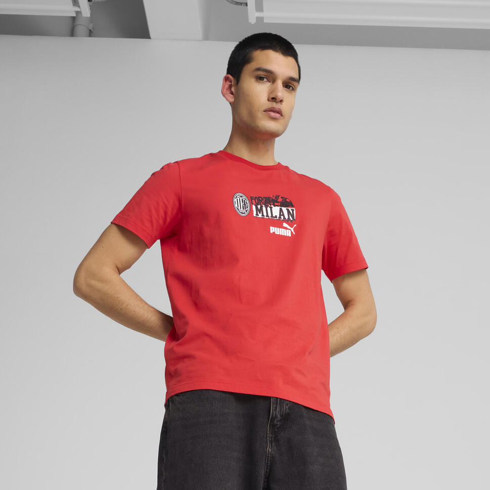 Męska koszulka AC Milan ftblNRGY PUMA For All Time Red Black