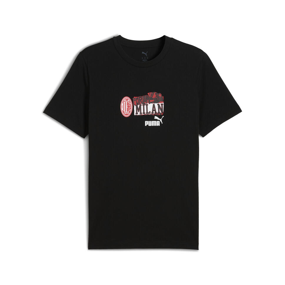 Męska koszulka AC Milan ftblNRGY PUMA Black For All Time Red