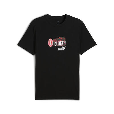 Ac milan ftblnrgy t-shirt voor heren puma black for all time red