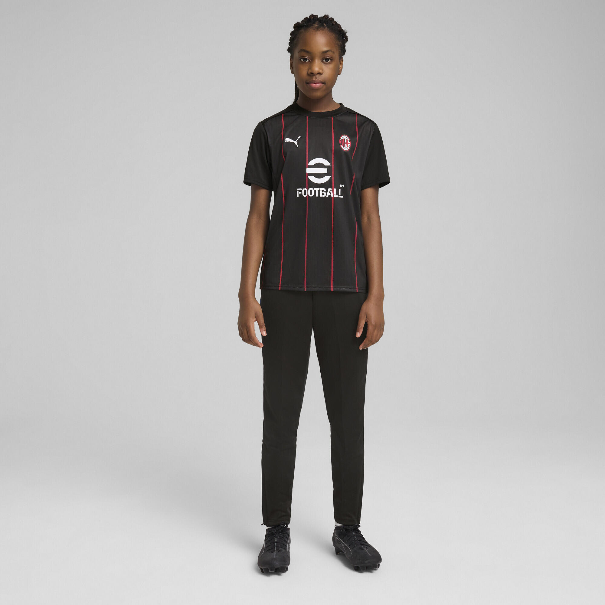 Maillot d’avant-match AC Milan Enfant et Adolescent PUMA 6/7