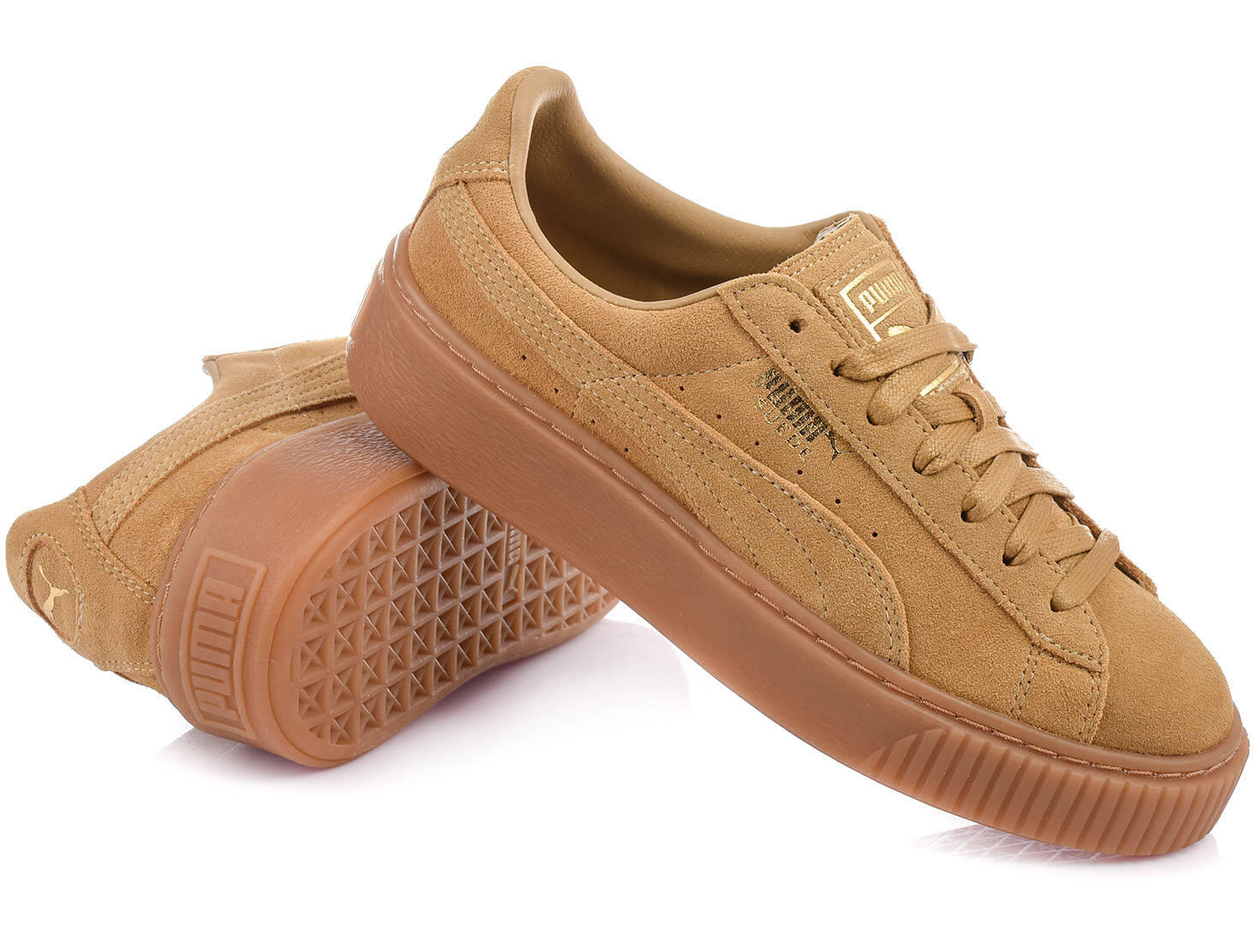 Damskie buty trampki sportowe PUMA SUEDE PLATFORM 6/7