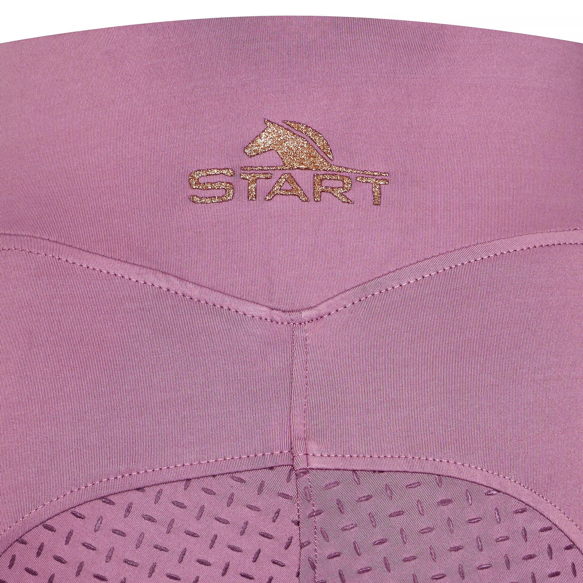 Leggings da equitazione da donna START Medway con seduta completa 4/5