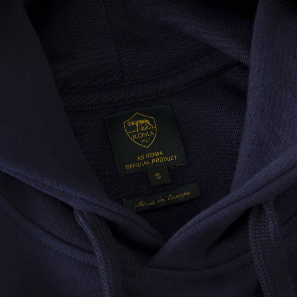 Sudadera con capucha de fútbol - Hombre - Patrimonio AS Roma - Azul 4/6