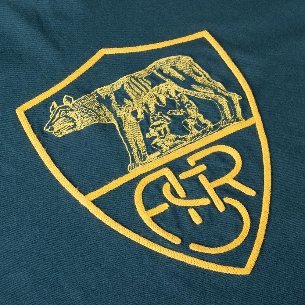 T-shirt - Heren - AS Roma Heritage - Korte mouw - Donkergroen 3/5
