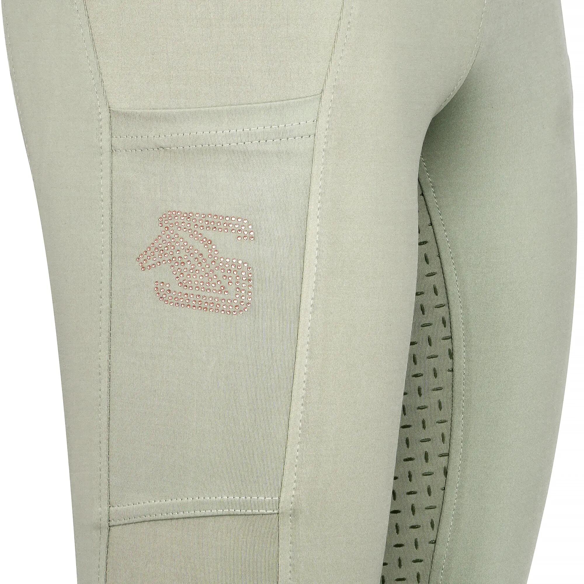 Leggings da equitazione da donna START Medway con seduta completa 3/5