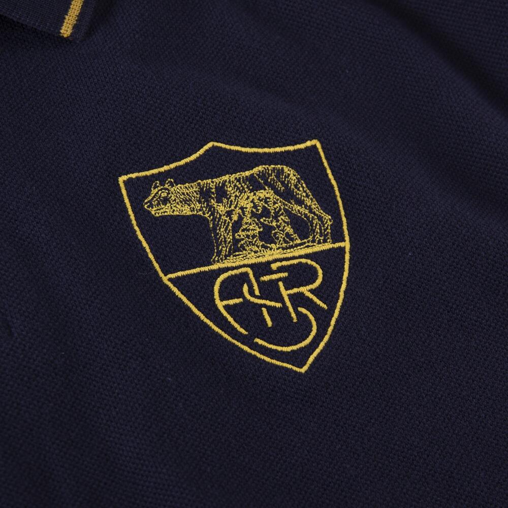 AS Roma Heritage Polo Blu 2/5