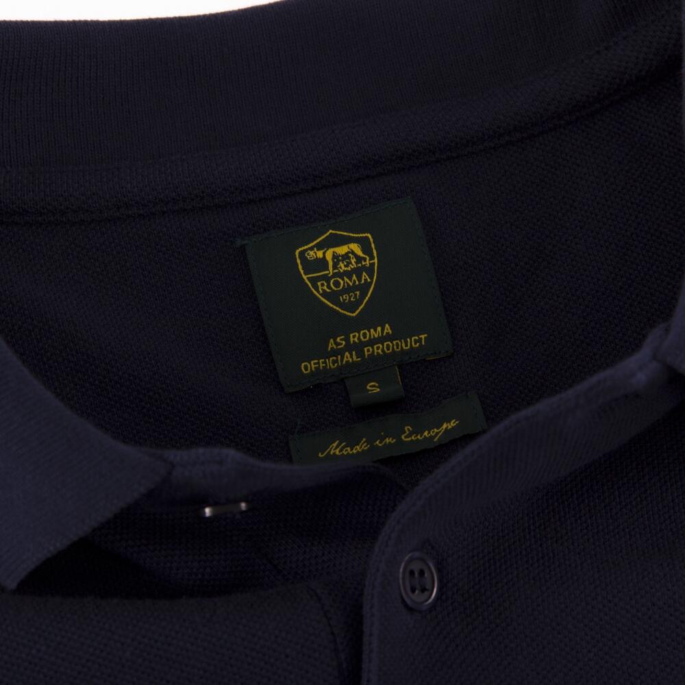 AS Roma Heritage Polo Blu 3/5