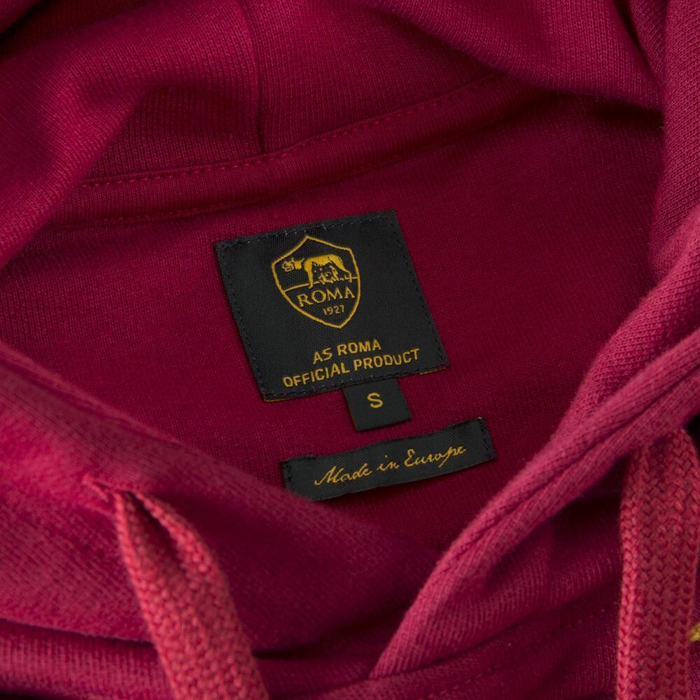AS Roma Heritage Pull à Capuche Rosso 4/6