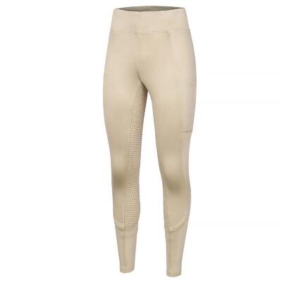 Dames rijlegging met full seat start medway beige/lichtgroen/roze