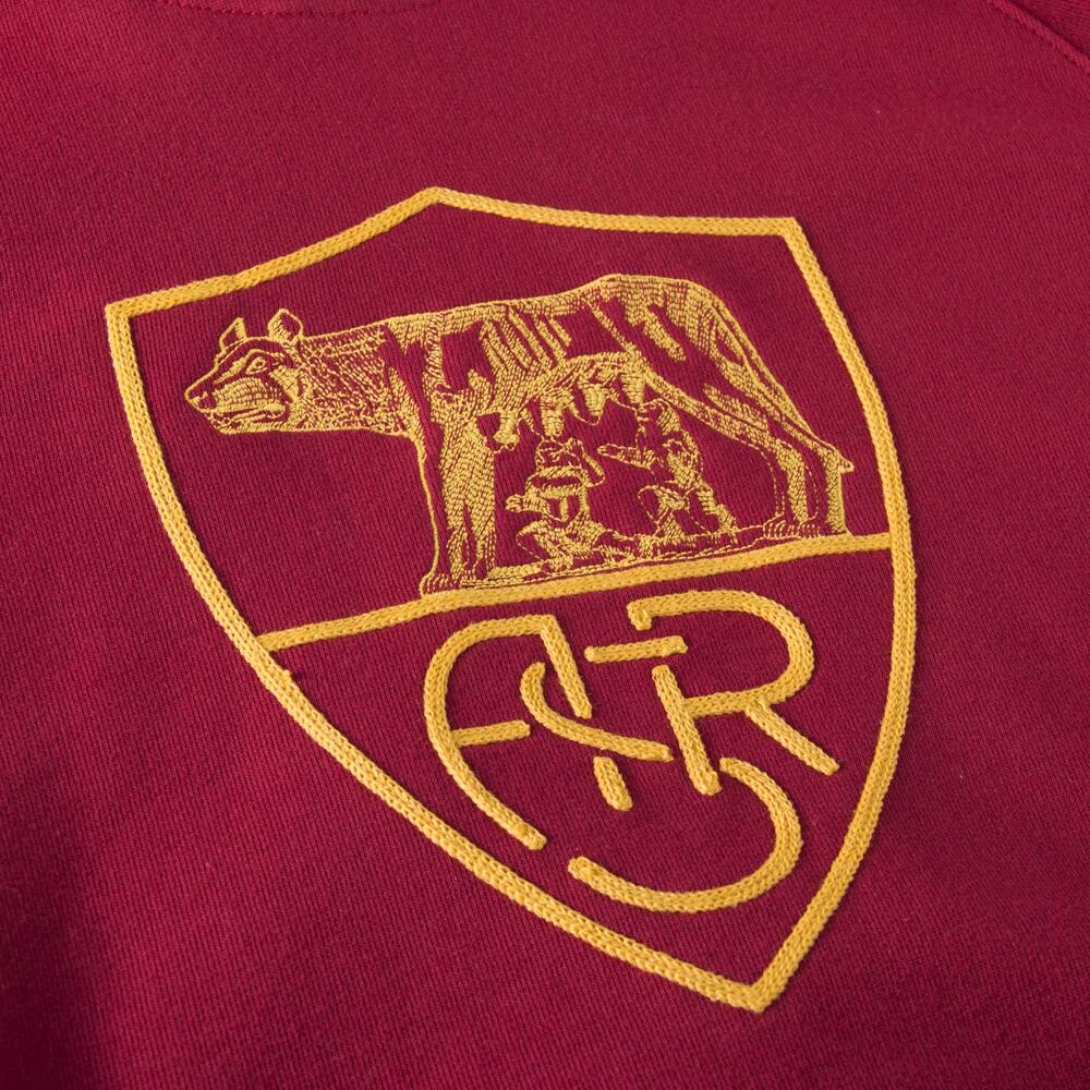 AS Roma Heritage Pull à Capuche Rosso 3/6
