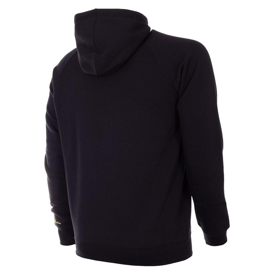 Bluza z kapturem AS Roma Heritage Czarny