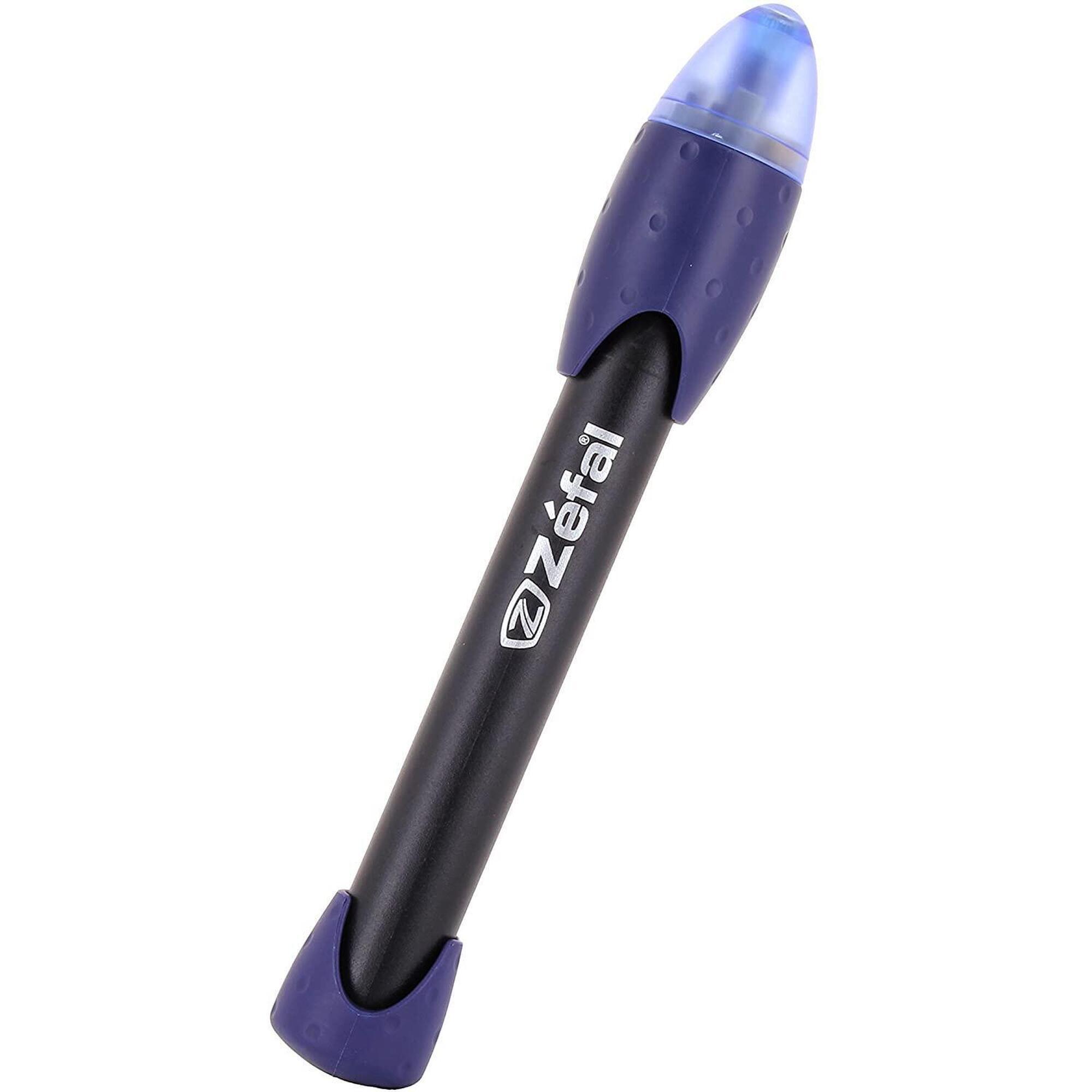 Zefal - Mini-pompe Max - Multisport - Multiple Embouts Avec Raccord Souple Et Aiguille - Pompe À Main - Bleu|noir - Taille Unique - Decathlon
