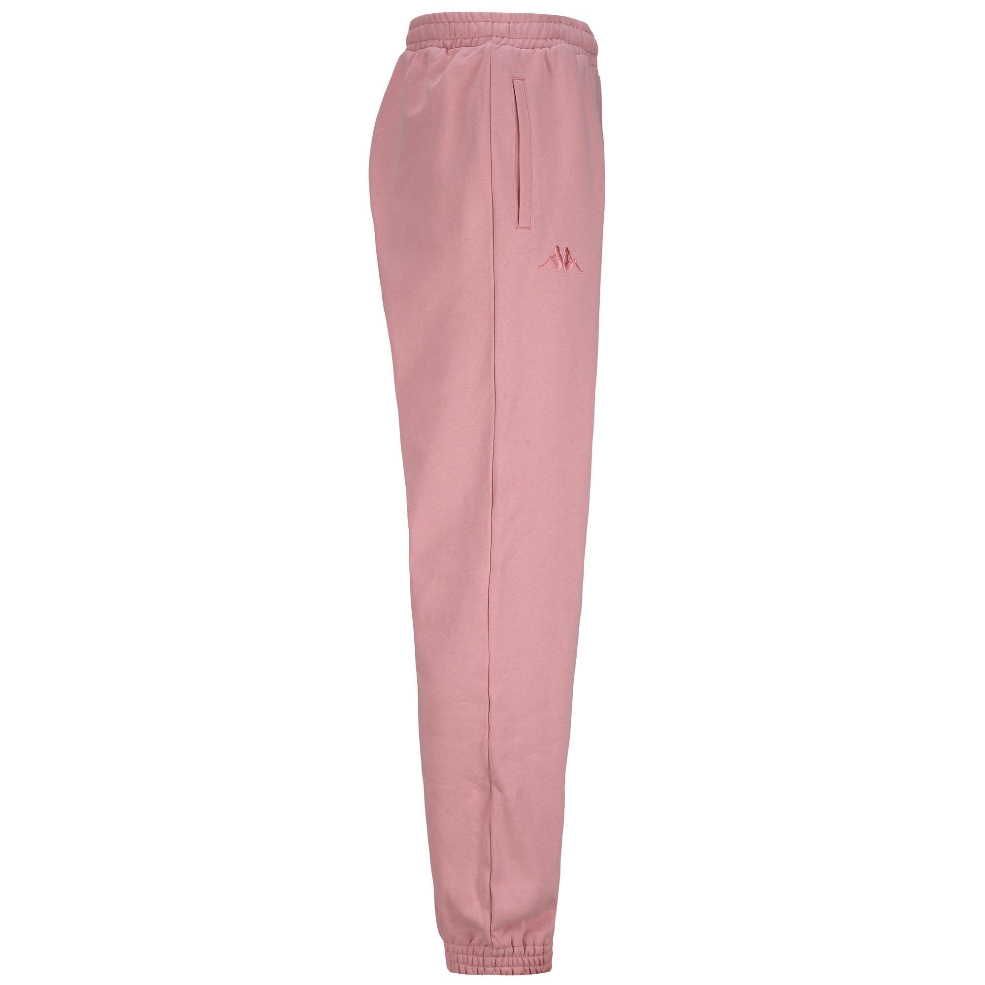 pantaloni da uomo in cotone rosa da fitness 2/6