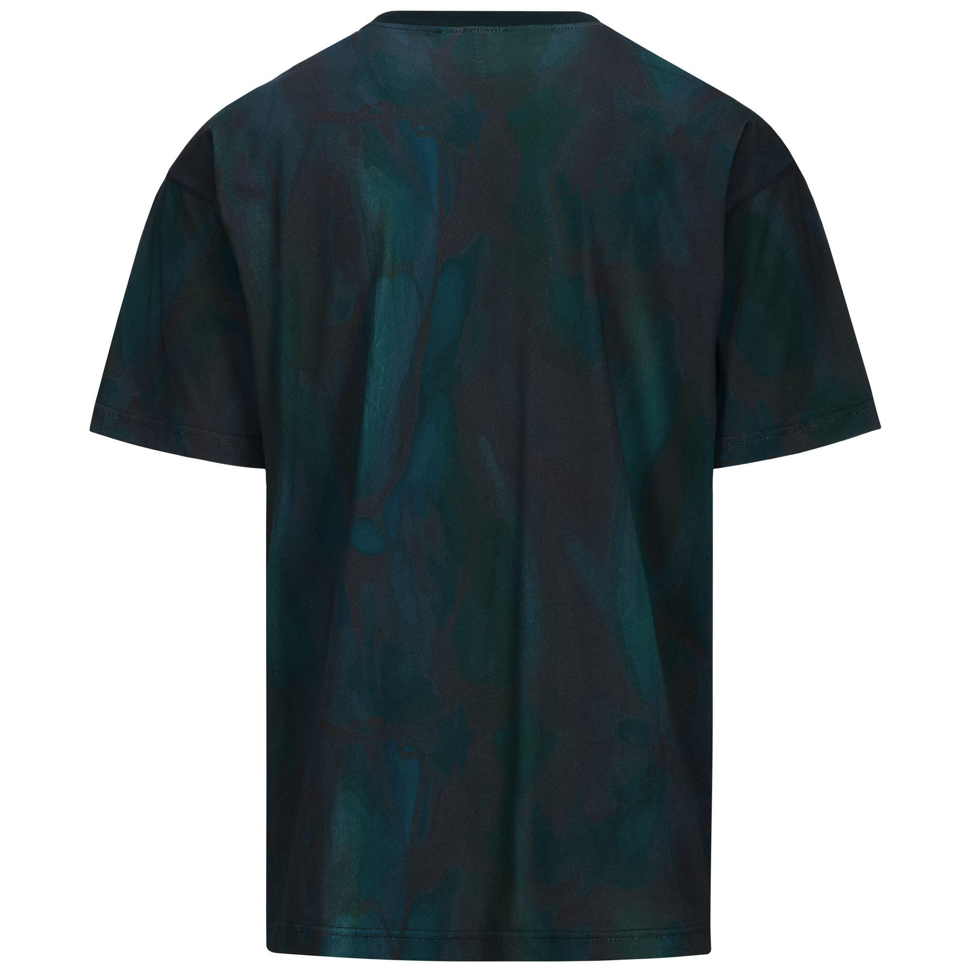 T-shirt pour homme vert pour sport street 3/5